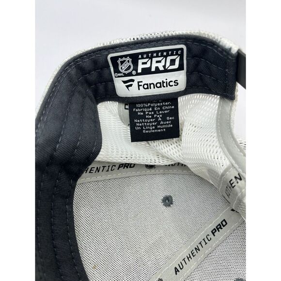 Vegas Golden Knights Fanatics Authentic Pro Rinkside Trucker Adjustable Hat - Picture 8 of 8